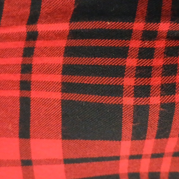 KORI dressy plaid shirt size small - Picture 2 of 11